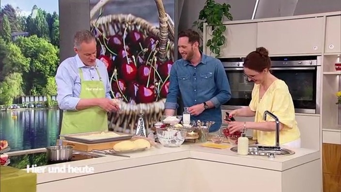 Kirschkuchen vom Blech