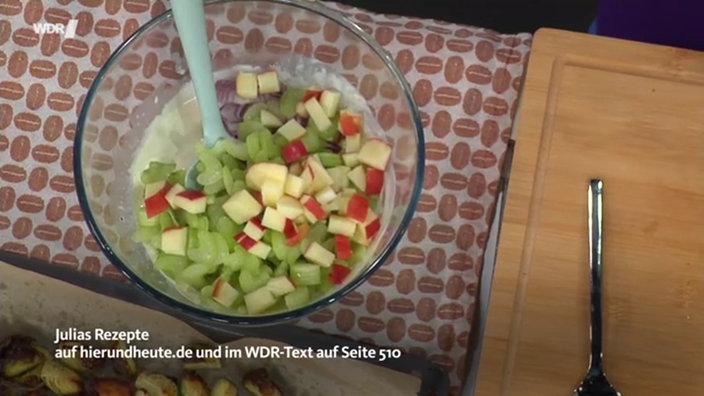 Wintersalat mit Knusperkartoffeln