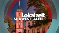 Panorama-Aufnahme von Siegen, umgeben von einem runden Rahmen