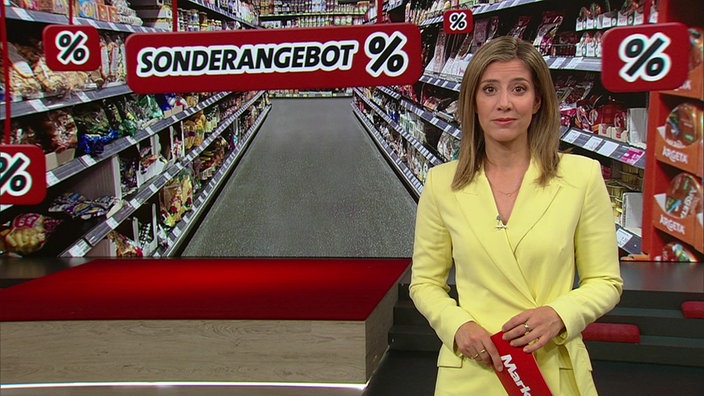 Catherine Vogel im Markt Studio