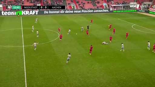 Männer auf dem Fußballfeld
