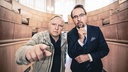 Hauptkriminalkommissar Thiel (Axel Prahl) und Professor Boerne (Jan Josef Liefers)