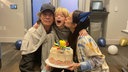 Mick Jagger mit Frau Melanie Hamrick und Sohn Deveraux