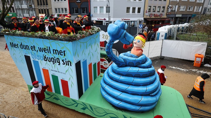 AfD-Wagen in Köln 