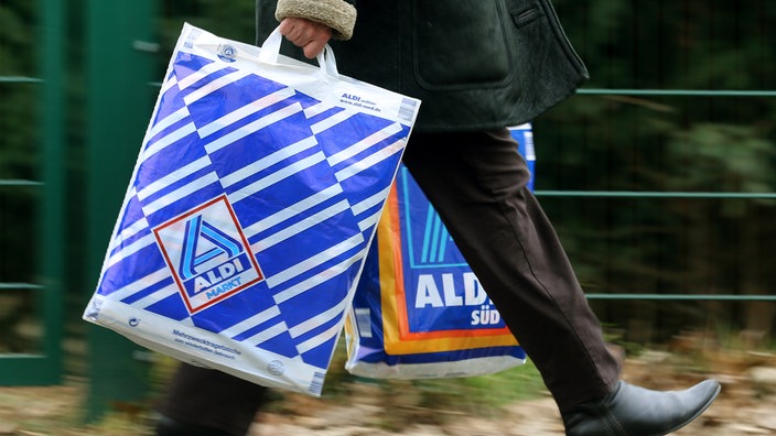 Einkaufstüten von Aldi