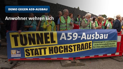 Ausbau der A49-Brücke in Duisburg beginnt | TN 
