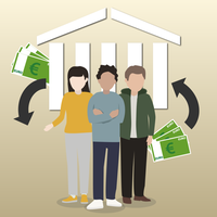 Illustration zum Bürgergeld