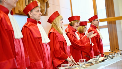 Der Zweite Senat des Bundesverfassungsgericht 