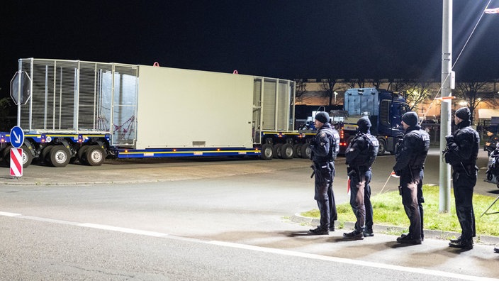 Castor-Transporte in Nordrhein-Westfalen