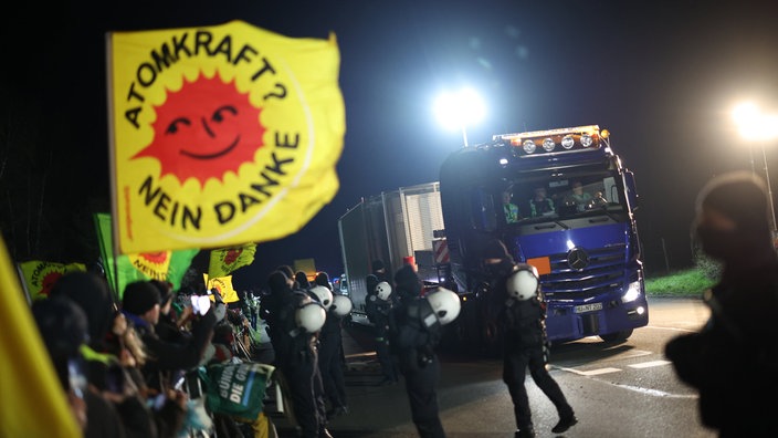 Castor-Transporte in Nordrhein-Westfalen