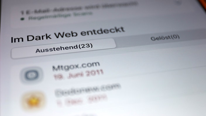 Passwort-Manager informieren heute auch über Sicherheitslecks im Darknet