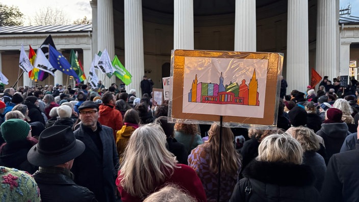 Demo für buntes Stadtbild auch in Aachen