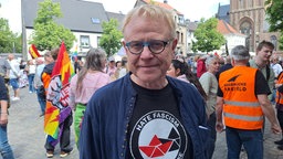 Mit-Organisator Georg Meurer möchte mit der Demo ein Zeichen für