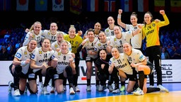 Die deutsche Mannschaft der Handballerinnen