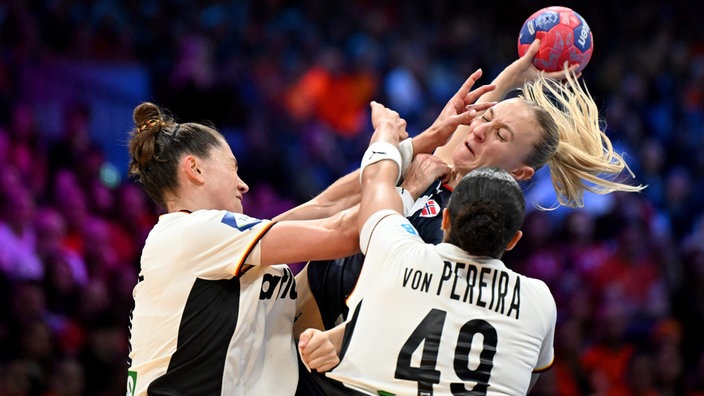 Handball, Deutschland gegen Norwegen