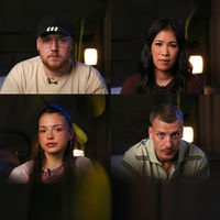 Collage: oben links: Streamer Zarbex, oben rechts: Mai Thi Nguyen-Kim, unten links: Sängerin Nina Chuba, unten rechts: Comedian Felix Lobrecht
