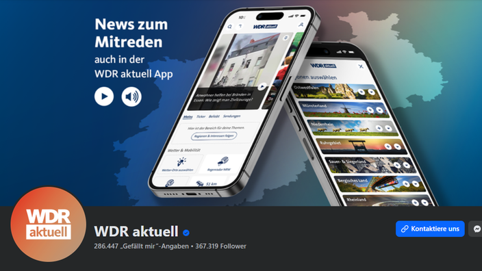 Titelbild Facebook WDR aktuell