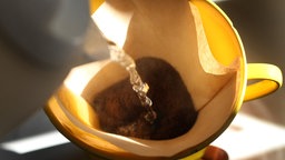 Zubereitung eines Filterkaffees