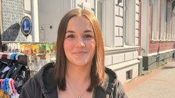 Fußgängerin Melina Holtum