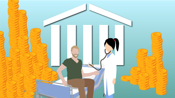Illustration zum Gesundheitssystem