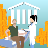 Illustration zum Gesundheitssystem