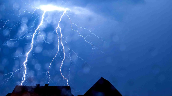 Gewitter in Rheinland-Pfalz und dem Saarland