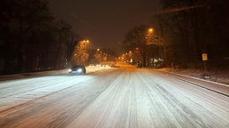 Eine glatte Schnellstraße