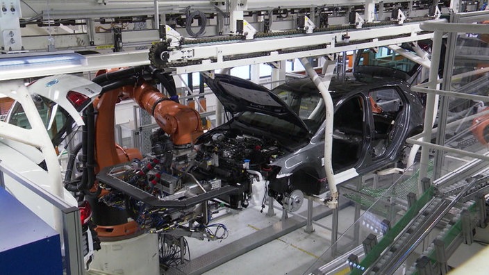 Die Golf-Produktion in Wolfsburg 
