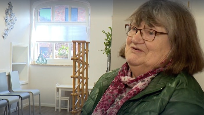 Patientin in einer Hausarztpraxis Geldern-Kapellen