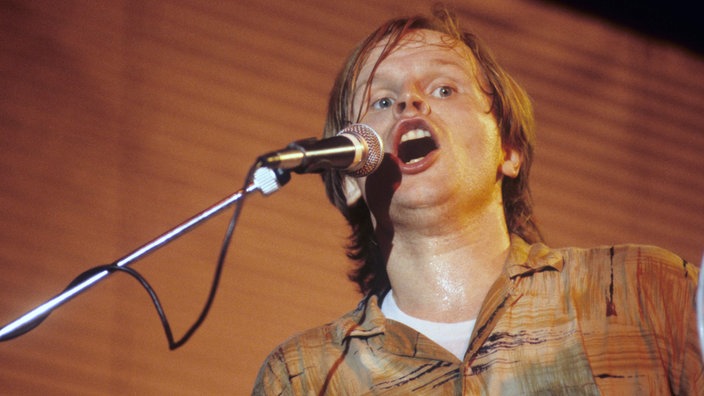 Herbert Grönemeyer im Oktober 1984 in München 