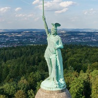 Das Hermannsdenkmal in Detmold (Archivbild)