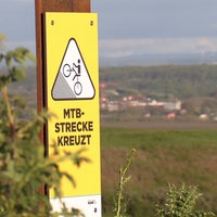 Mountainbike-Trails gibt es auf der Halde Hoheward in Herten genug.