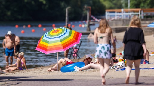 Hitze in Deutschland - Nordrhein-Westfalen