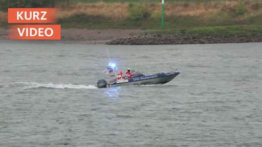 Kurzvideo - Suchaktion auf dem Rhein