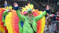 Kostüme an Rosenmontag 