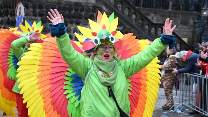 Kostüme an Rosenmontag 