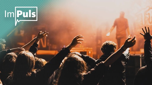 Menschen auf einem Konzert