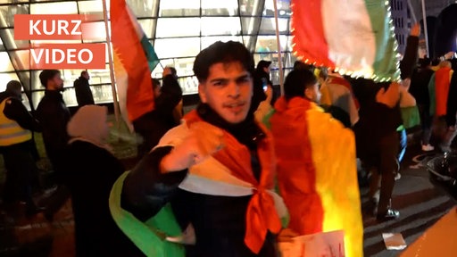 Kurden Demonstration in Dortmund