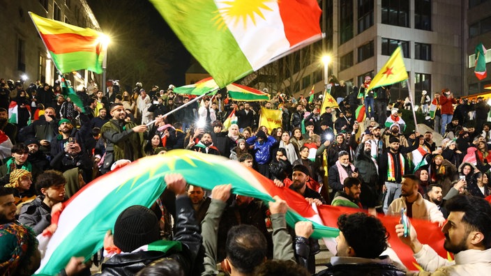 Pro-kurdische Demo in Dortmund