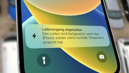 Wenn ein Handy überhitzt gibt es einen Warnhinweis