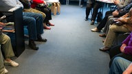 Wartezimmer einer Landarztpraxis