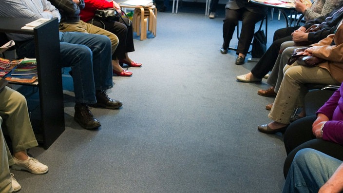 Wartezimmer einer Landarztpraxis