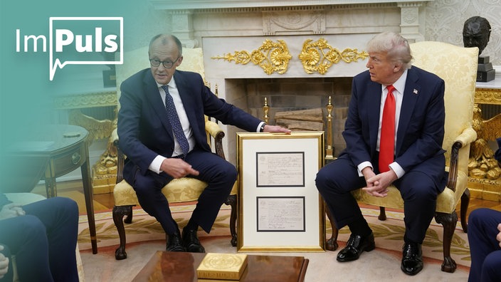 Bundeskanzler Merz und US-Präsident Trump treffen sich 
