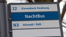 Bushaltestellenschild