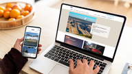 Die neue WDR-Website auf einem Laptop und die neue WDR-App auf einem Smartphone