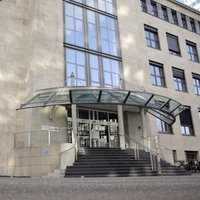 Eingang zur NRW-Staatskanzlei