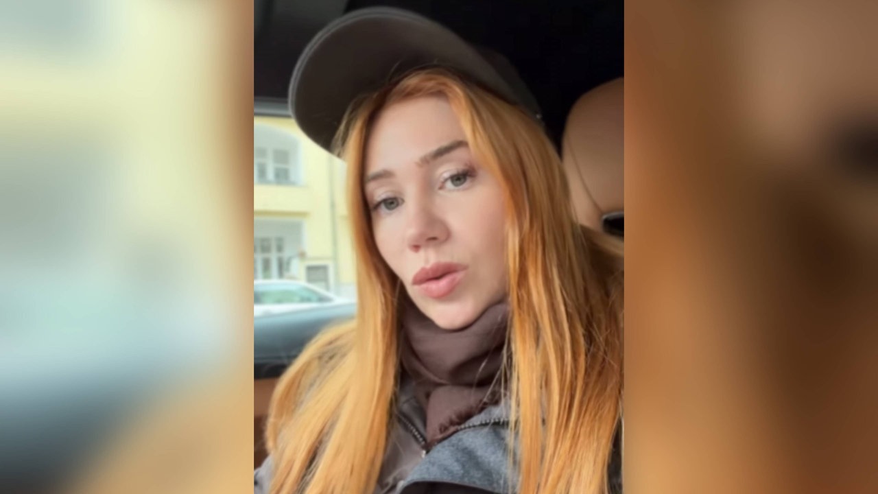 Screenshot aus einem Instagram-Video von Palina Rojinski