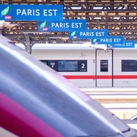 TGV und ICE am Gare de LÂ Est in Paris