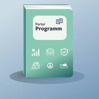 Parteiprogramm im Wahlkampf