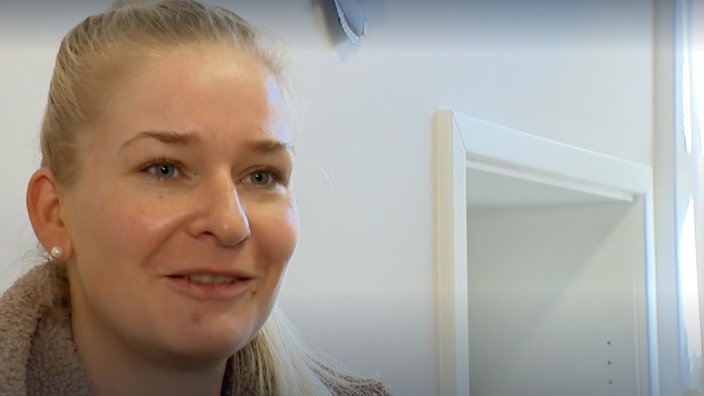 Patientin in einer Hausarztpraxis Geldern-Kapellen: